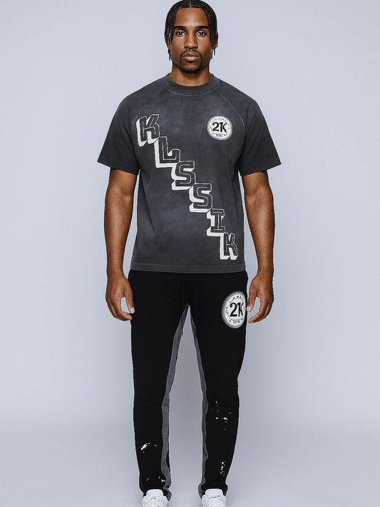 King men sweat pants set